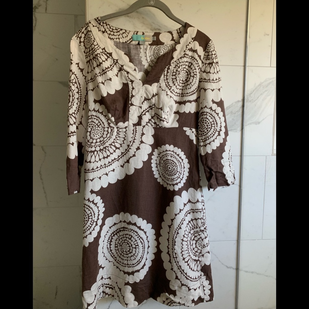 Boden Linen Tunic Dress